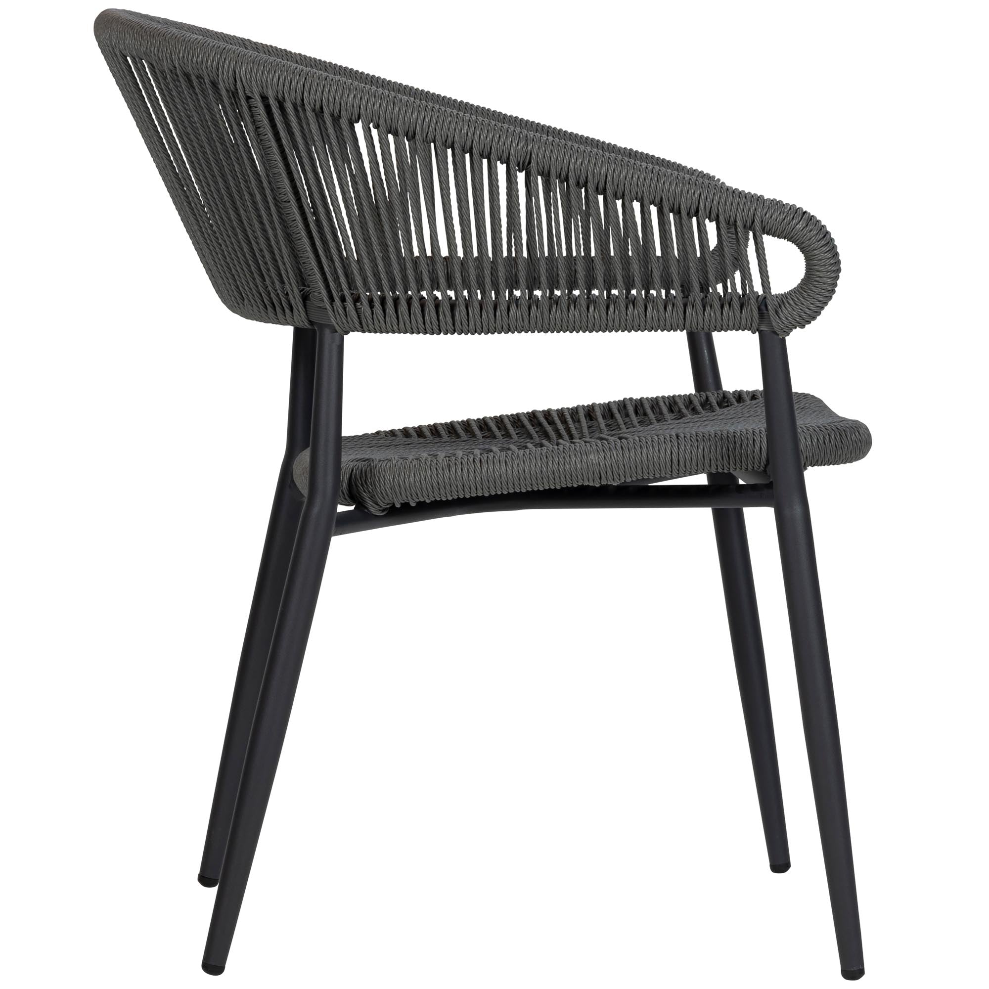 4er Set - Gartenstuhl Liana Rope Design