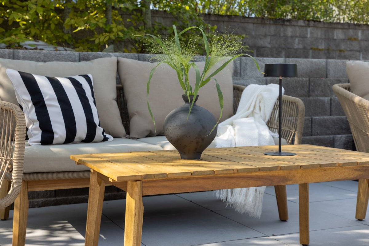 Garten Lounge Set Perano – 4 teiliges Set in Beige