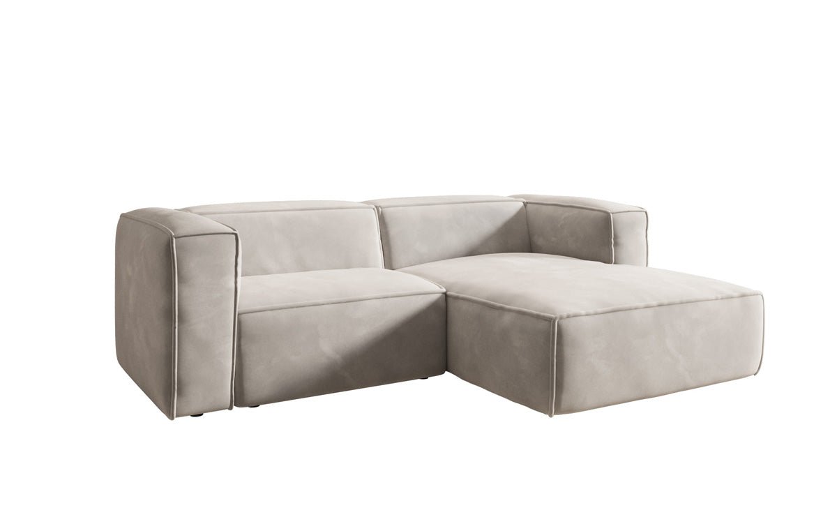 Designer Sofa Comfy L Mini in Samt