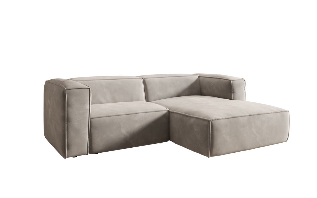 Designer Sofa Comfy L Mini in Samt