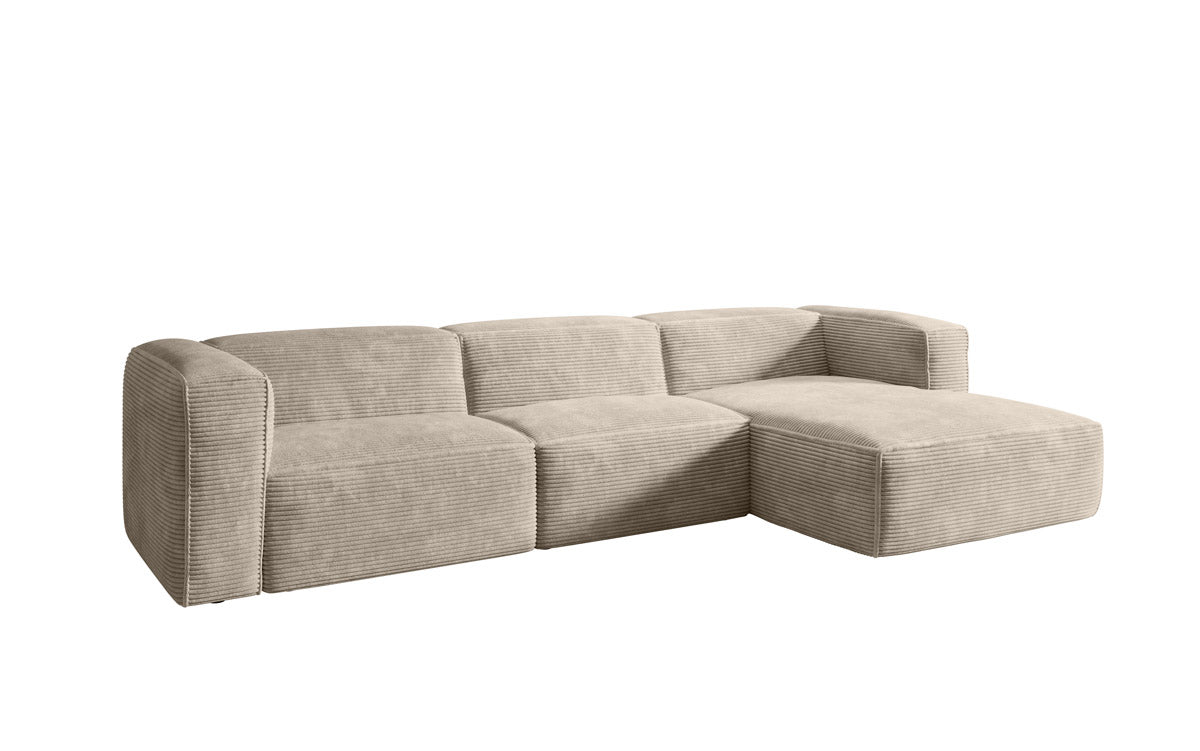 Designer Sofa Comfy L in Cord