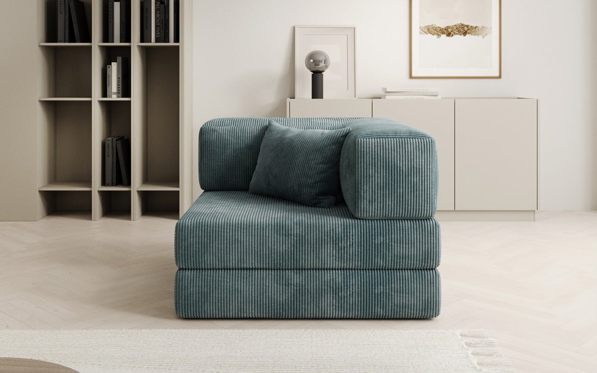 Sofa-Sessel Lazy en corduroy pour designer