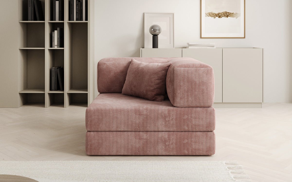 Sofa-Sessel Lazy en corduroy pour designer