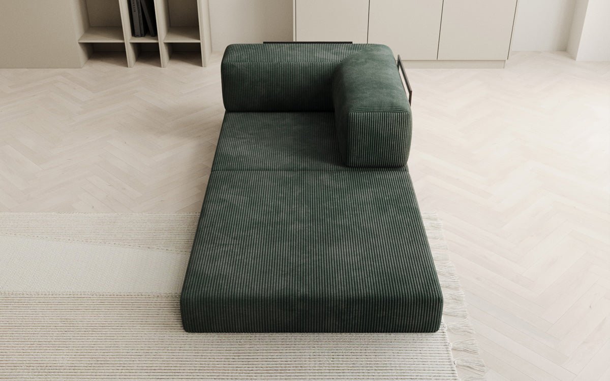 Sofa-Sessel Lazy en corduroy pour designer