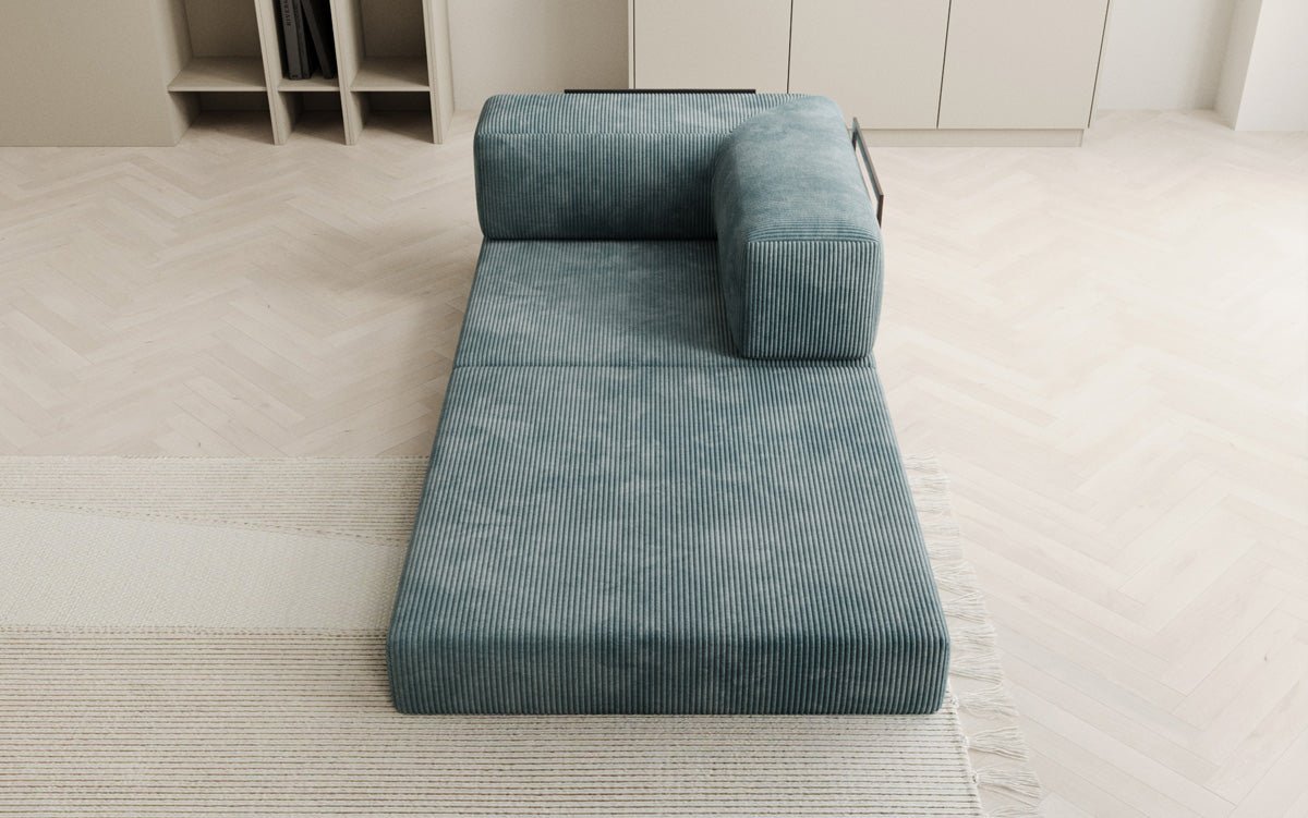 Sofa-Sessel Lazy en corduroy pour designer