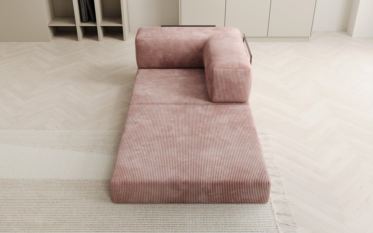 Sofa-Sessel Lazy en corduroy pour designer