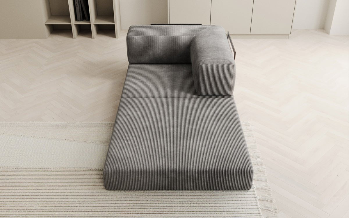 Sofa-Sessel Lazy en corduroy pour designer