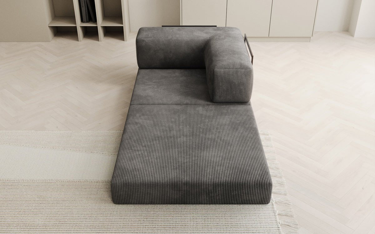 Sofa-Sessel Lazy en corduroy pour designer