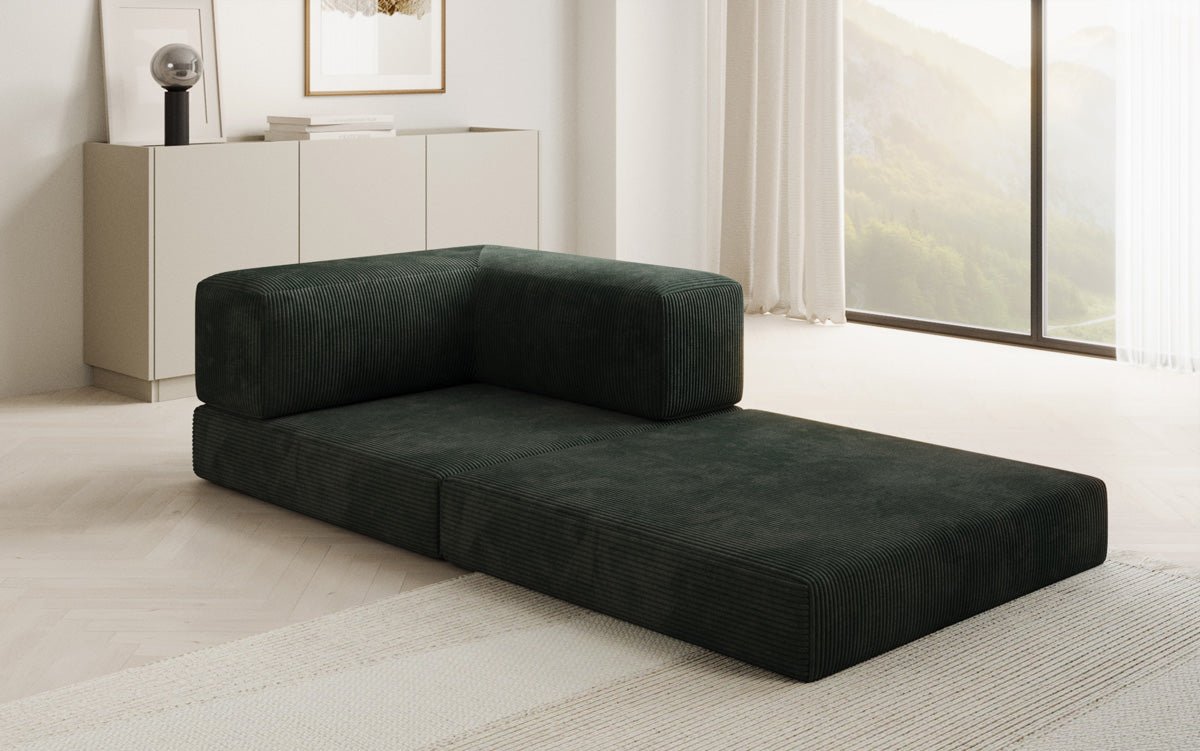 Sofa-Sessel Lazy en corduroy pour designer