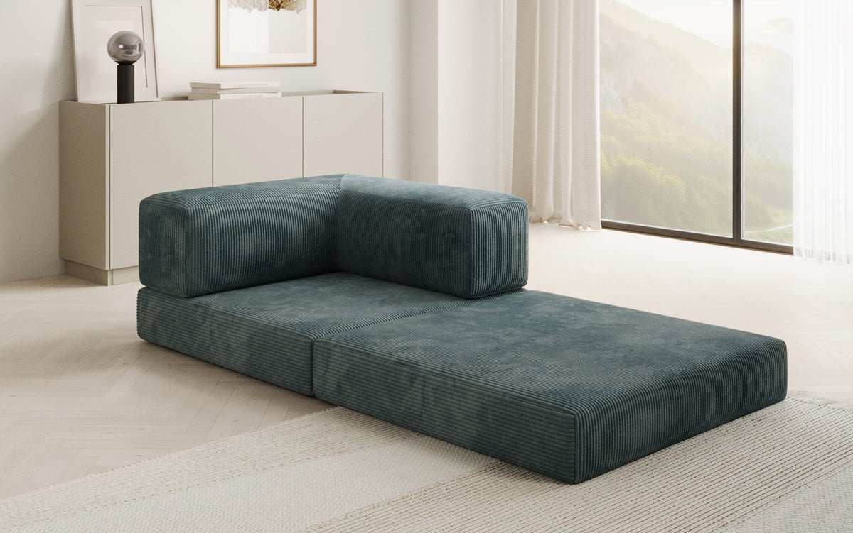 Sofa-Sessel Lazy en corduroy pour designer