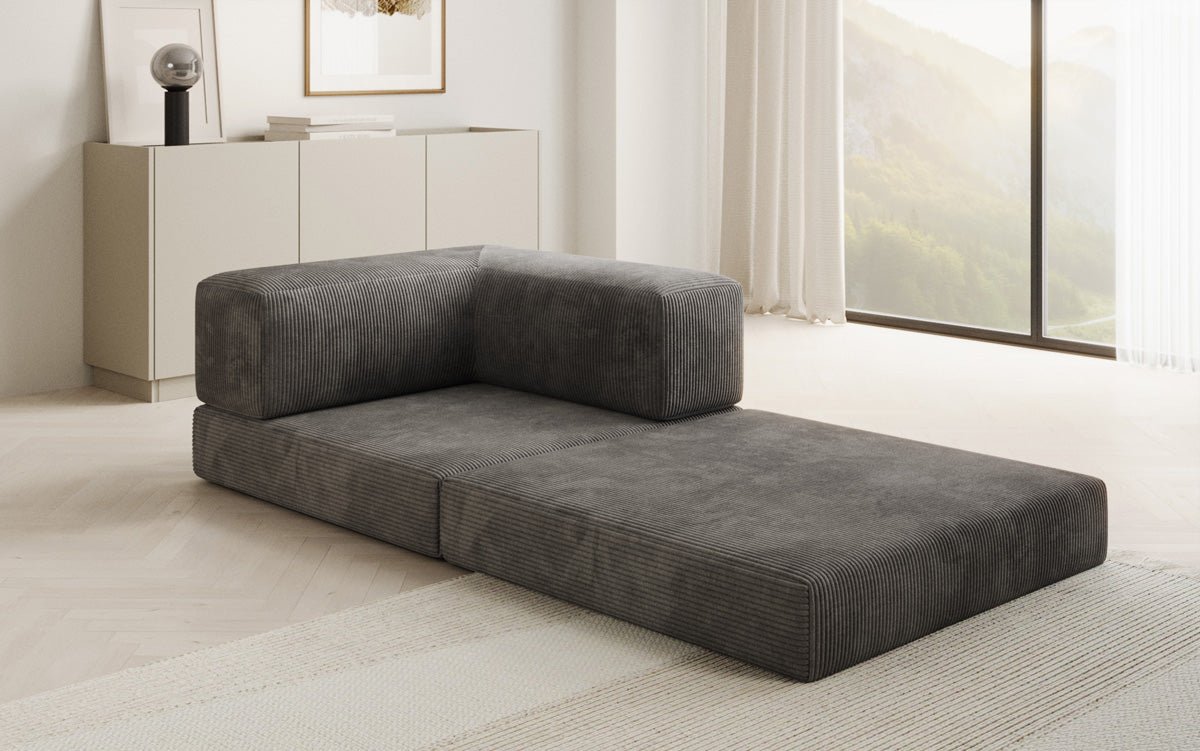 Sofa-Sessel Lazy en corduroy pour designer