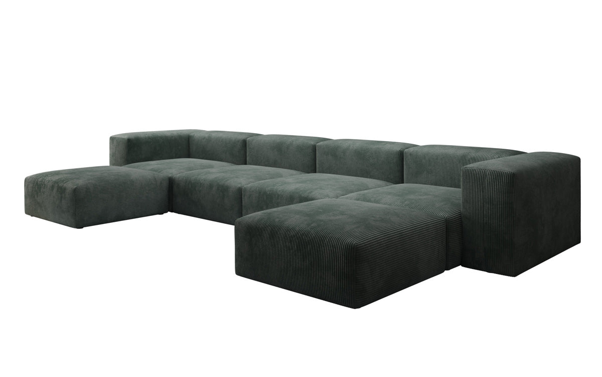 Designer U Sofa Snug in Cord