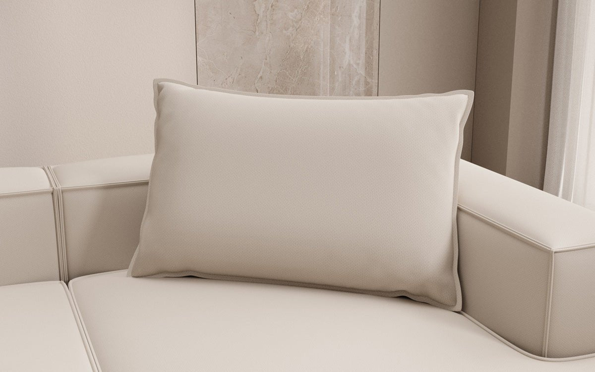 Zierkissen Lesley 45x80 en Tissu