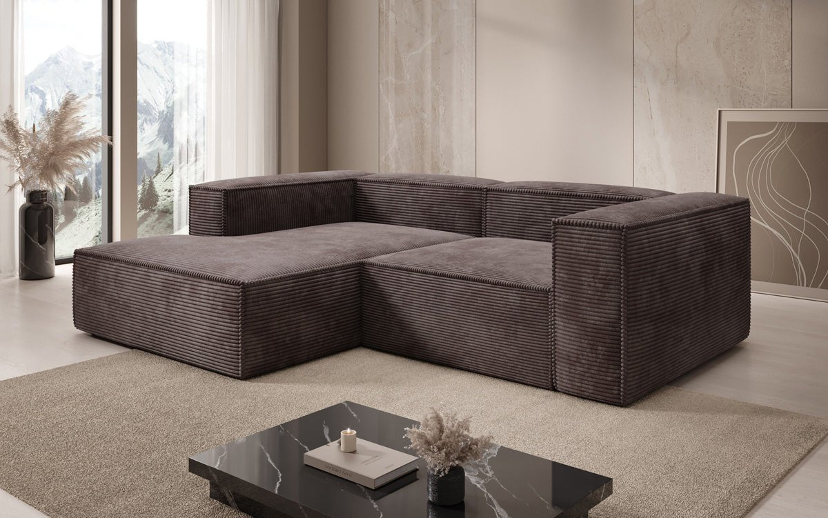Designer Sofa Lesley L Mini in Cord