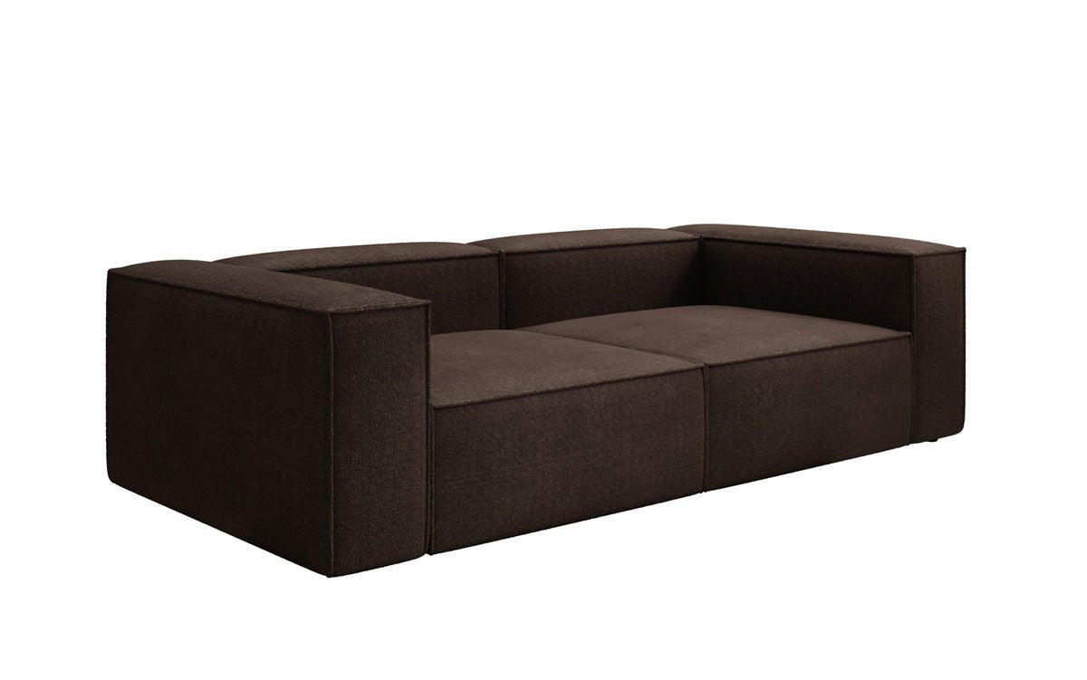 Designer Sofa Lesley 3 Sitzer in Bouclé