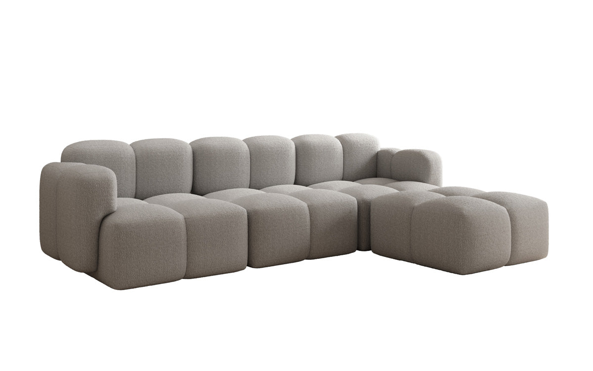 Designer L Sofa Celly in Bouclé
