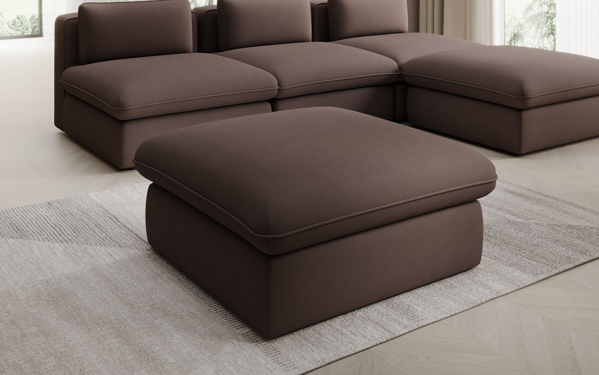 Tabouret d'appoint Cuddle en Tissu 90x90cm