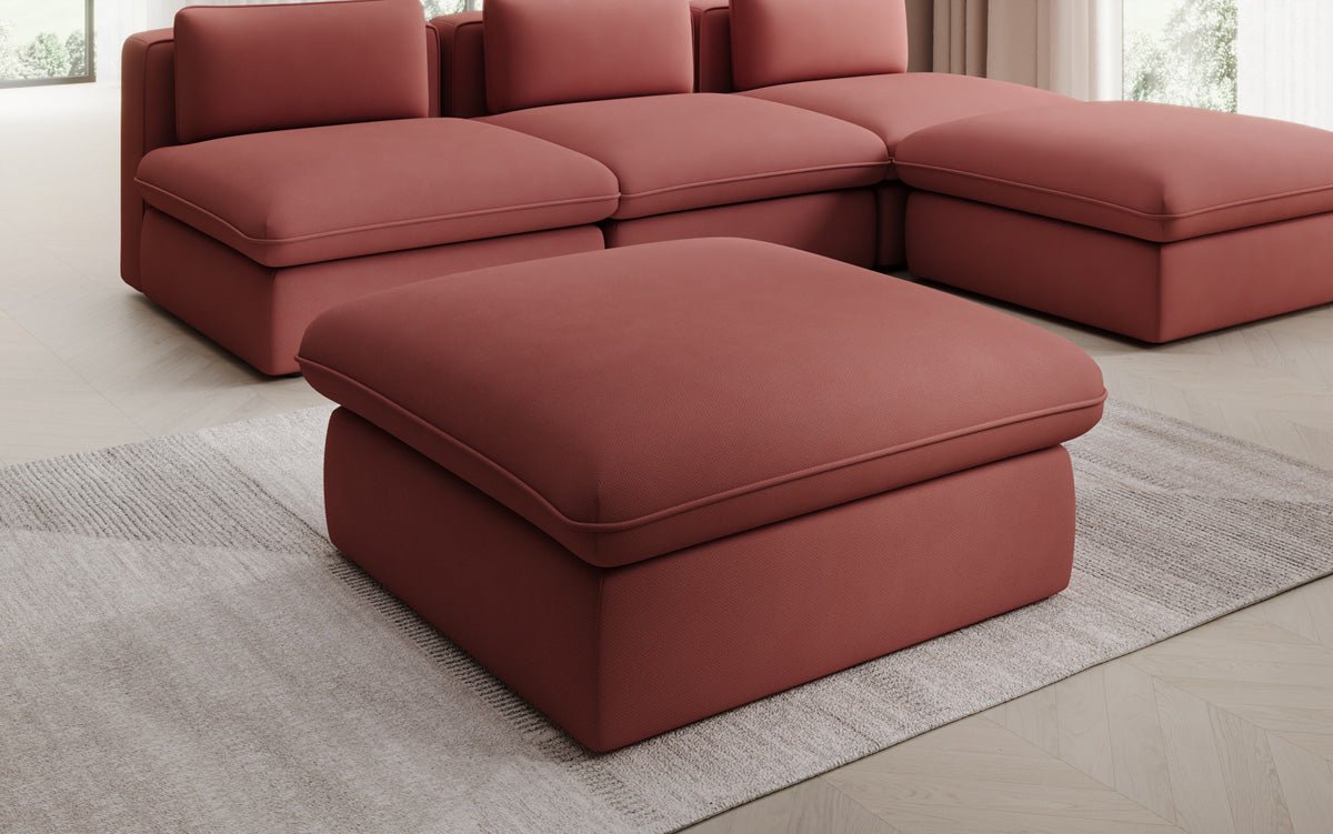 Tabouret d'appoint Cuddle en Tissu 90x90cm