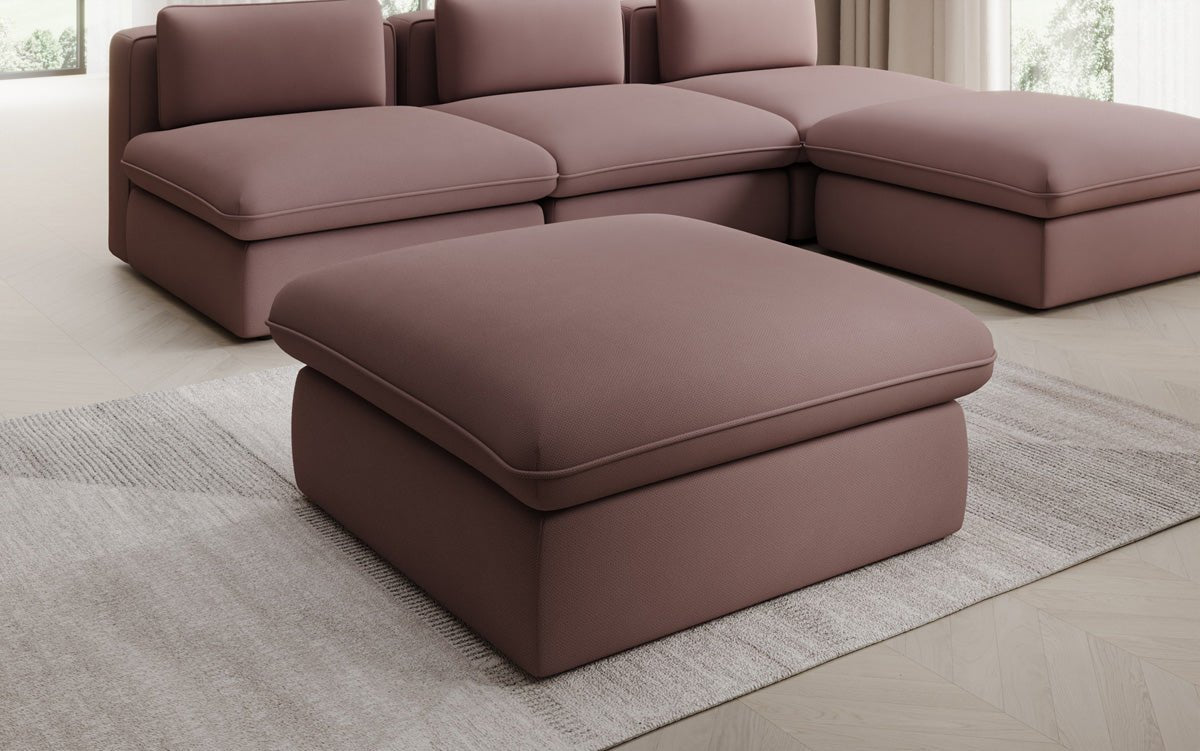 Tabouret d'appoint Cuddle en Tissu 90x90cm