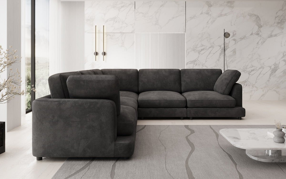 Designer Sofa Thalessa L Maxi in Cord