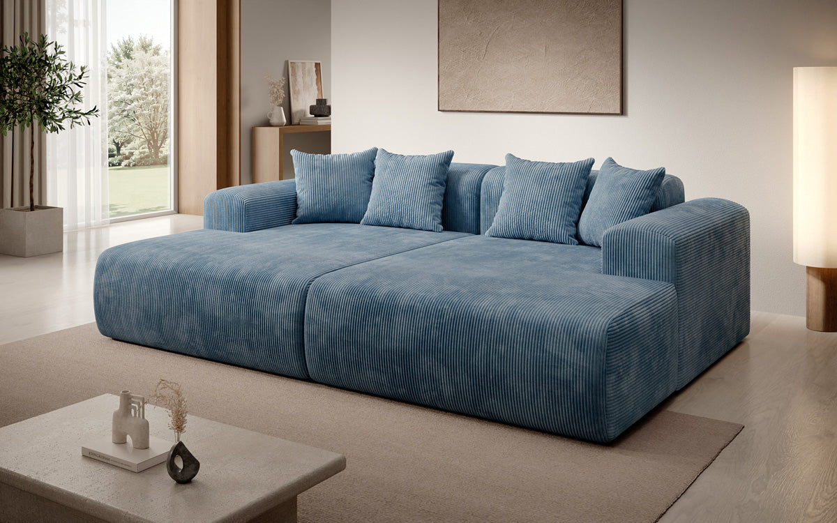 Designer Lounge-Sofa Shelly in Cord