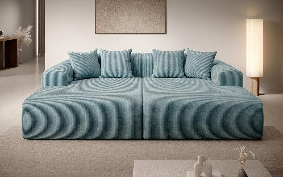 Designer Lounge-Sofa Shelly in Cord