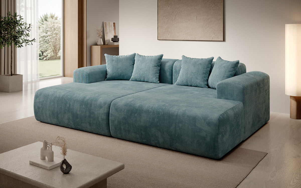 Designer Lounge-Sofa Shelly in Cord
