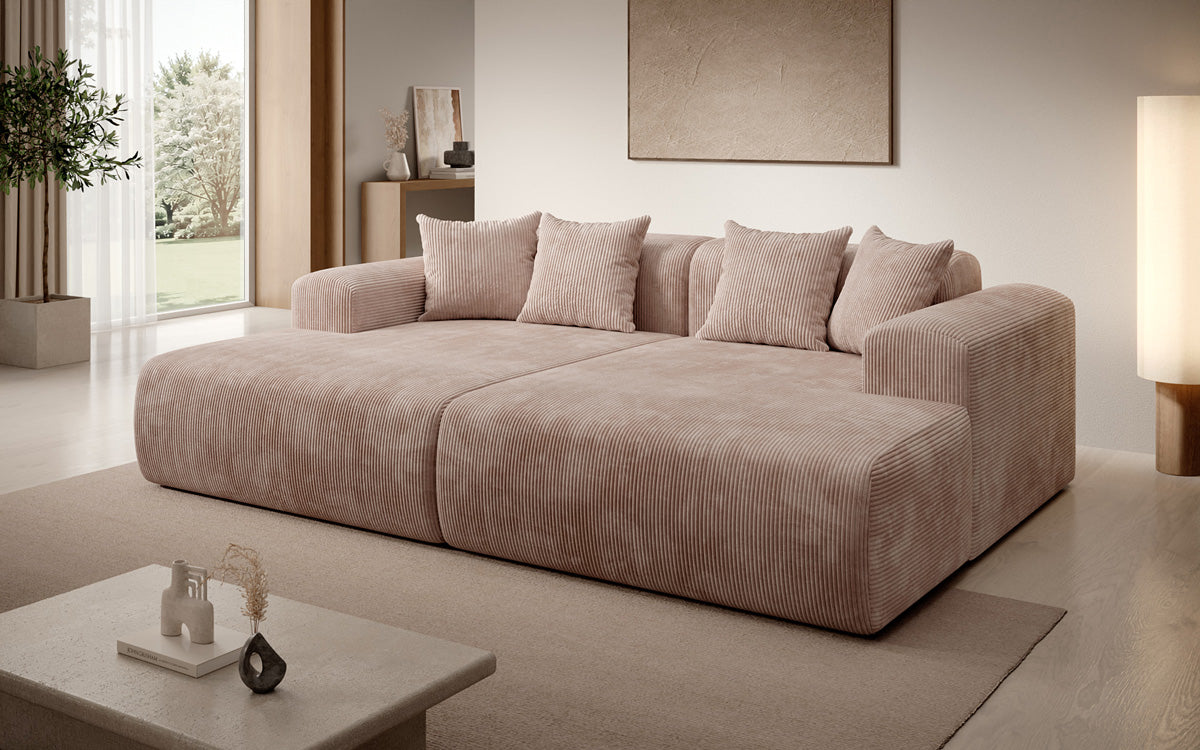 Designer Lounge-Sofa Shelly in Cord