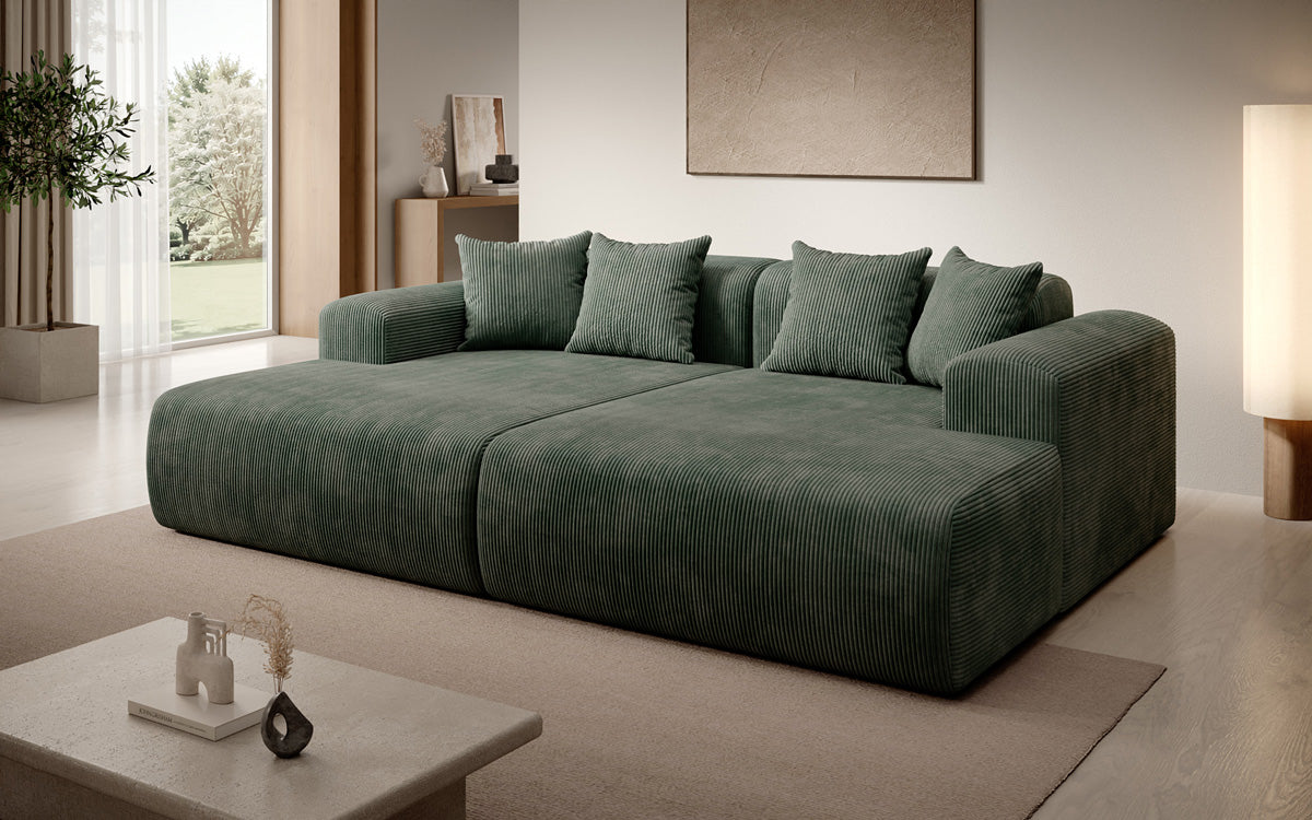 Designer Lounge-Sofa Shelly in Cord