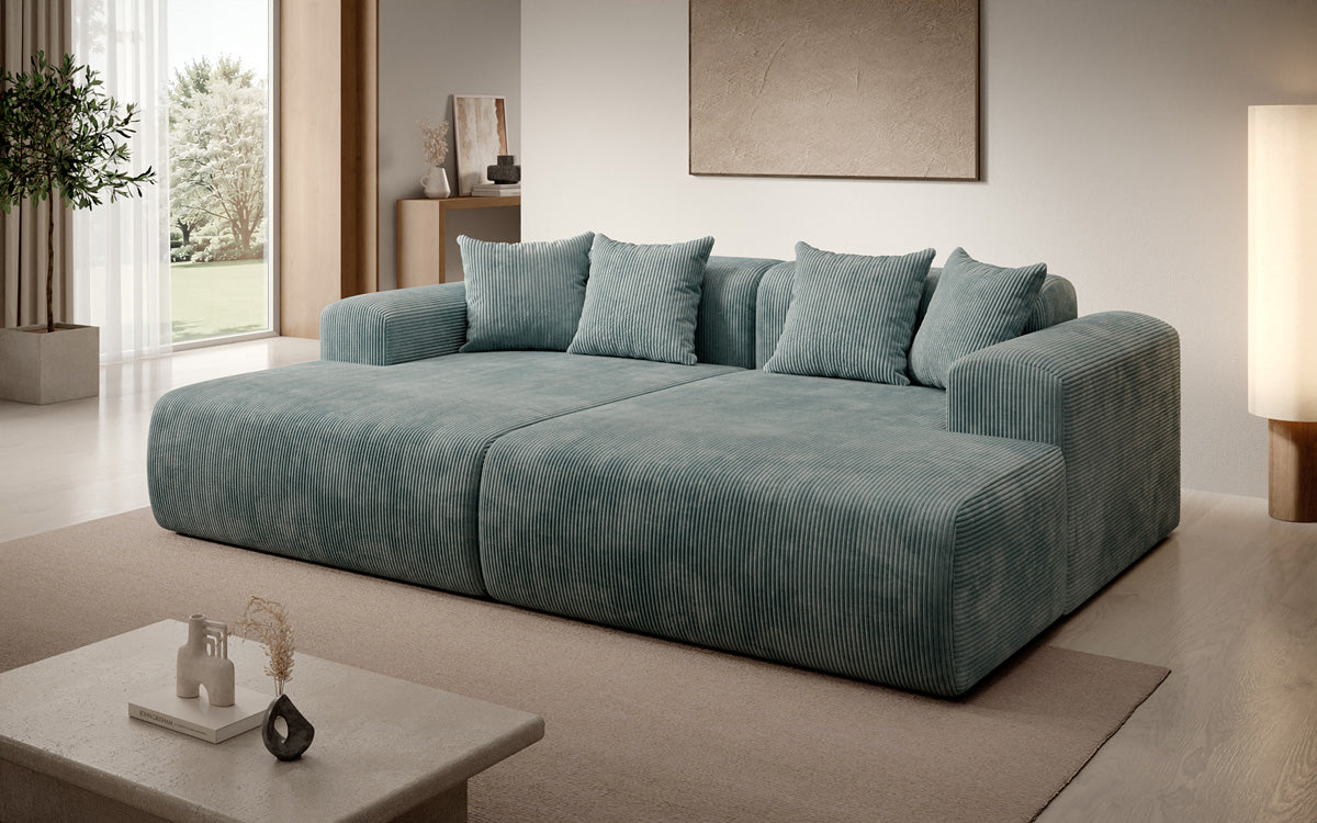 Designer Lounge-Sofa Shelly in Cord