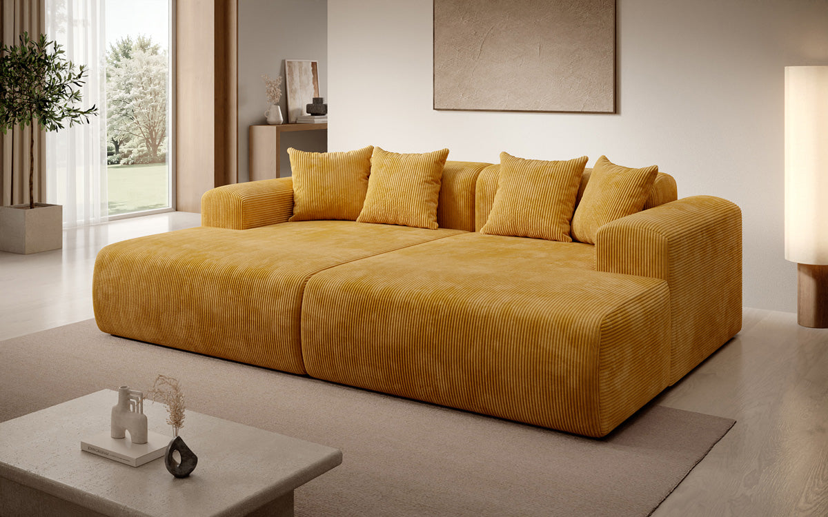 Designer Lounge-Sofa Shelly in Cord