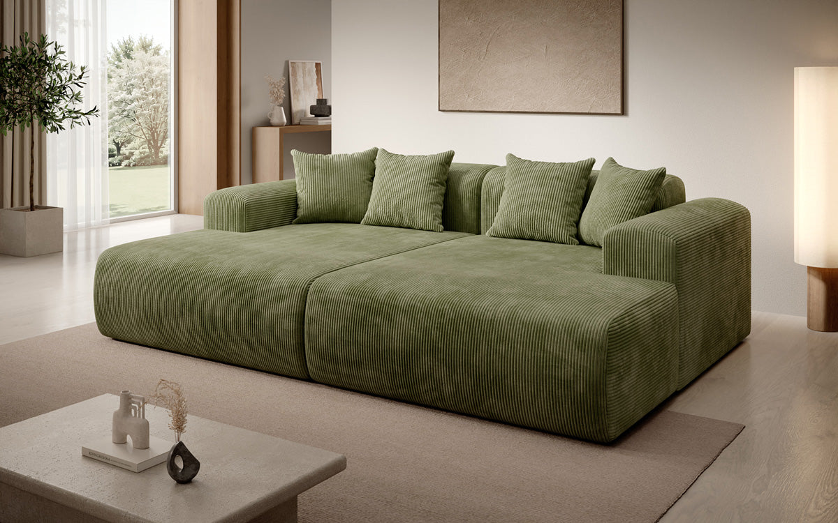Designer Lounge-Sofa Shelly in Cord