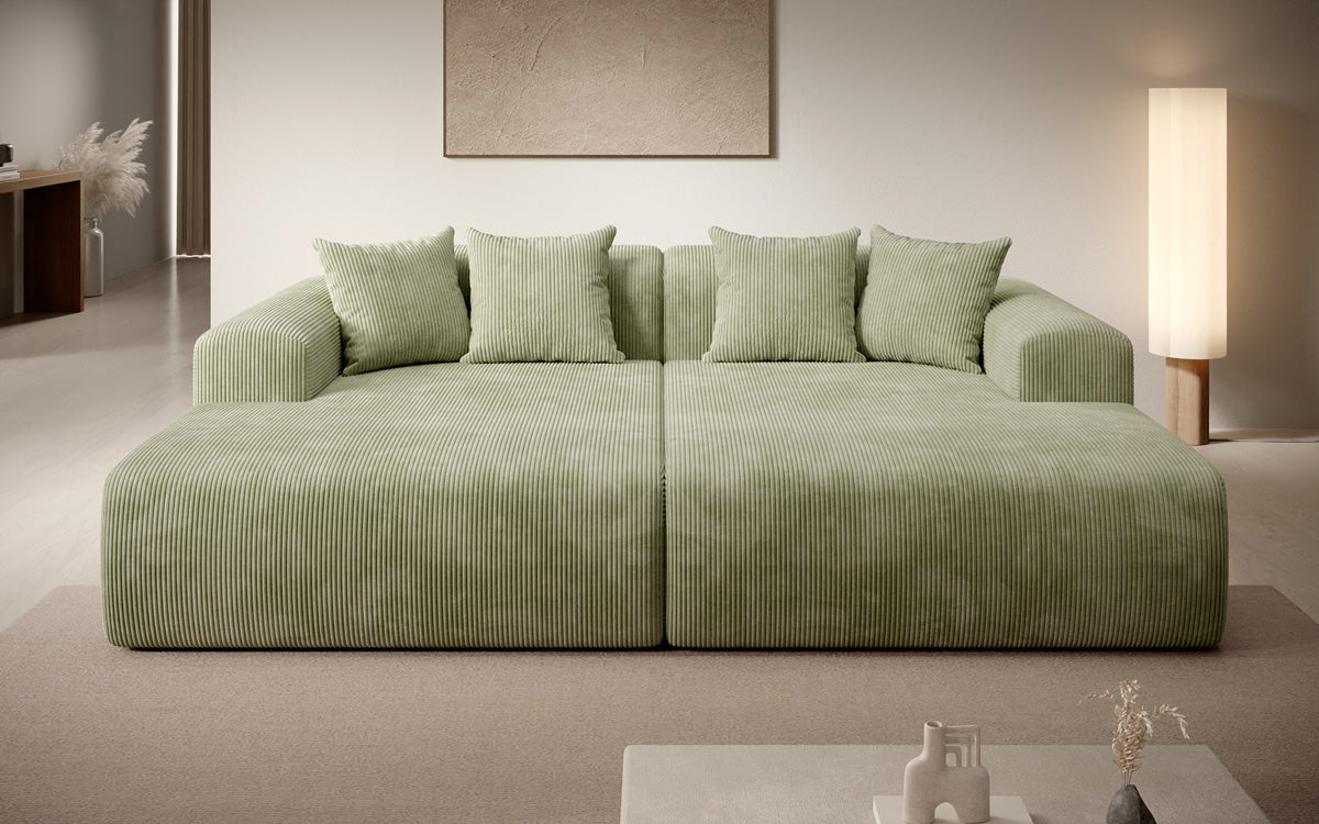 Designer Lounge-Sofa Shelly in Cord