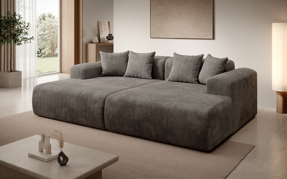 Designer Lounge-Sofa Shelly in Cord