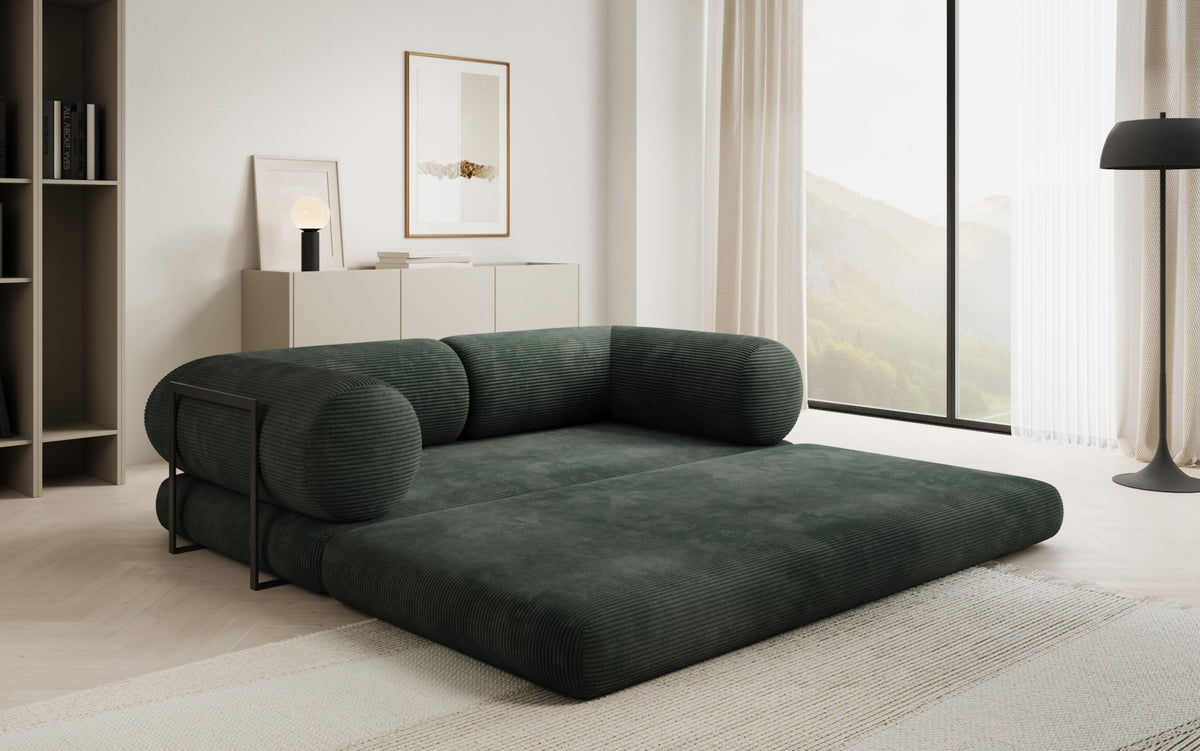 Designer Sofa Lazy Tube 3 Sitzer in Cord