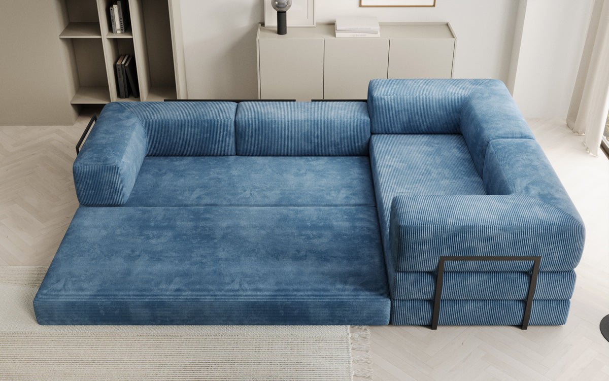 Designer Sofa Lazy L Closed in Cord