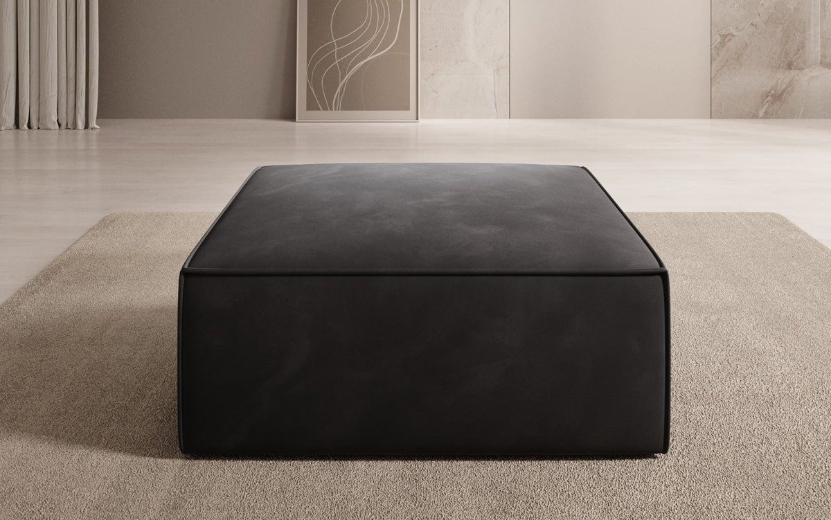 Tabouret d'appoint Lesley en Velours