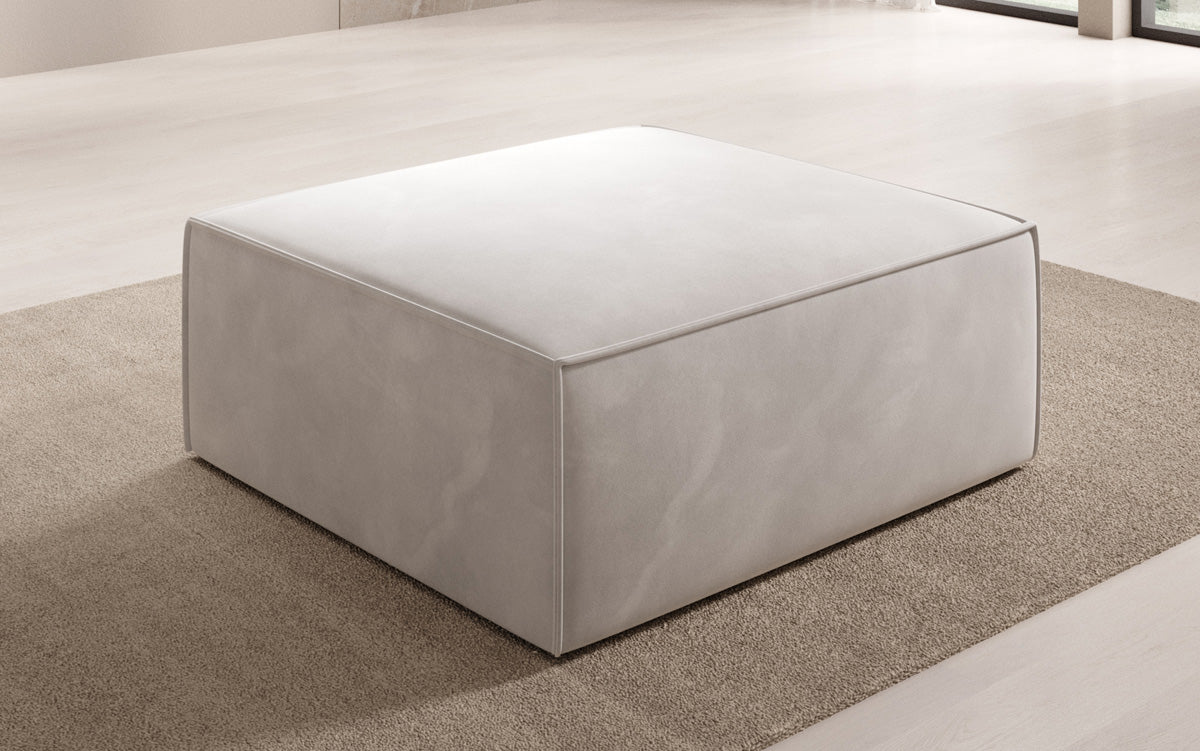Tabouret d'appoint Lesley en Velours