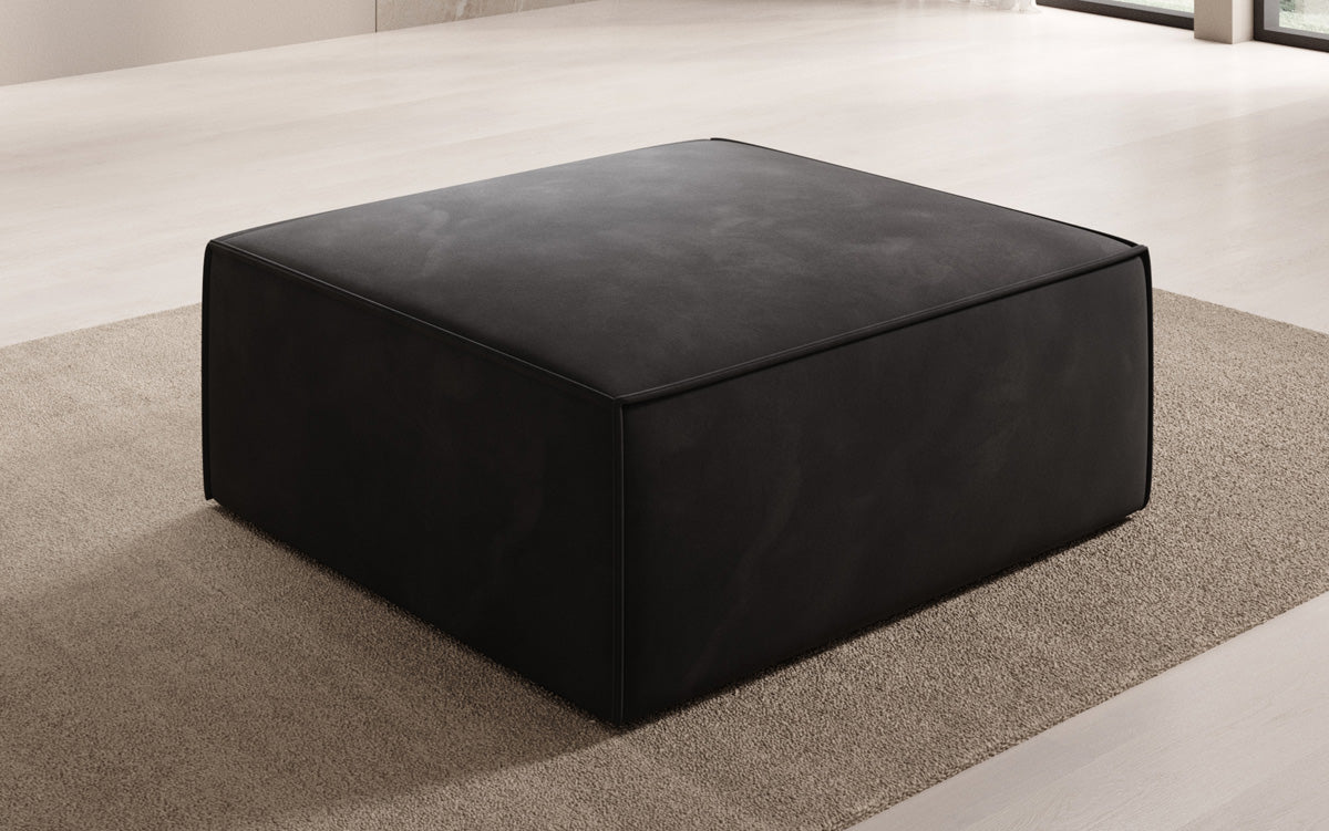 Tabouret d'appoint Lesley en Velours