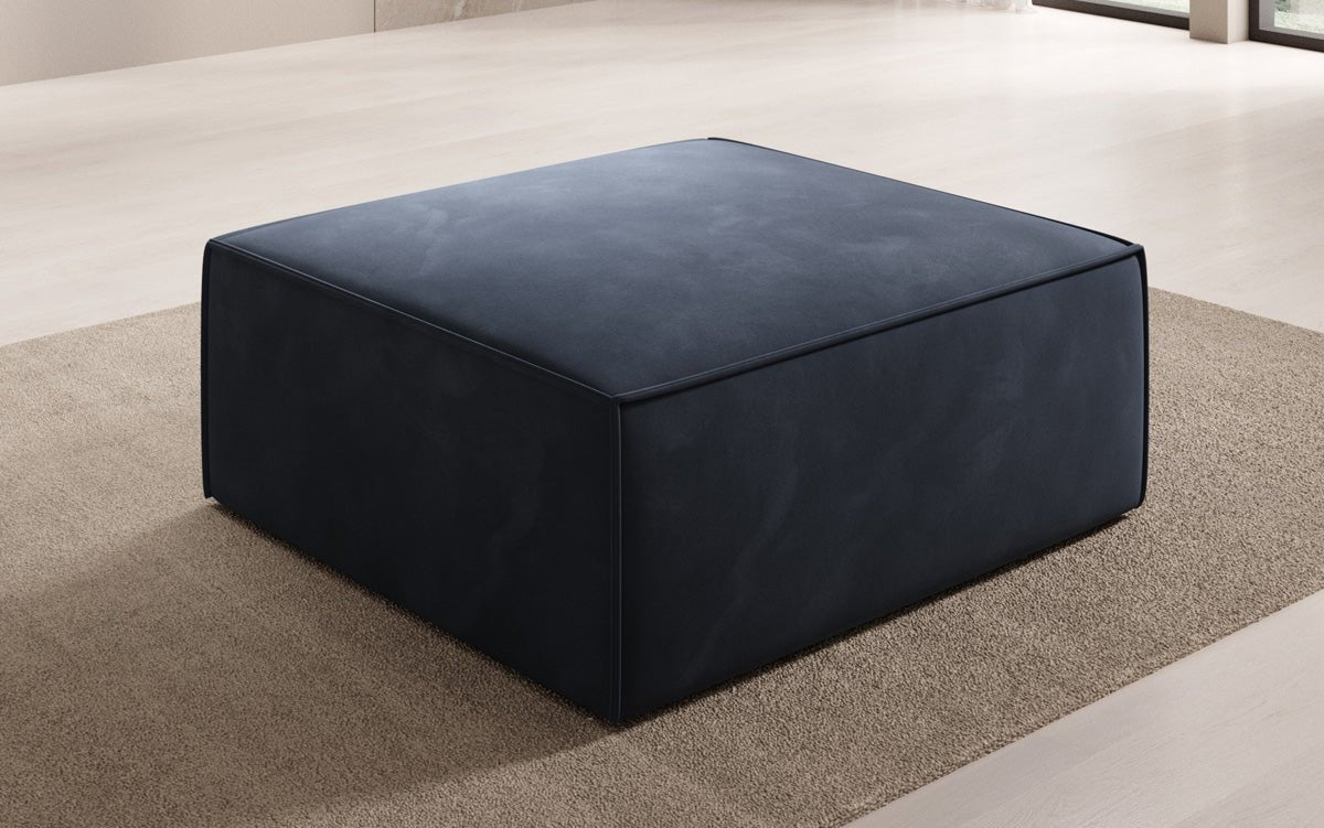 Tabouret d'appoint Lesley en Velours