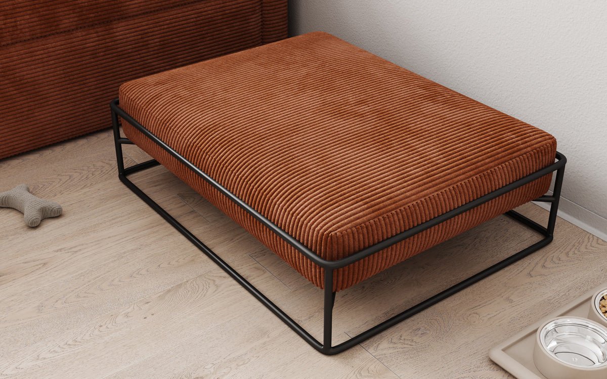 Hundebett Lumo 80 × 60 cm in Cord