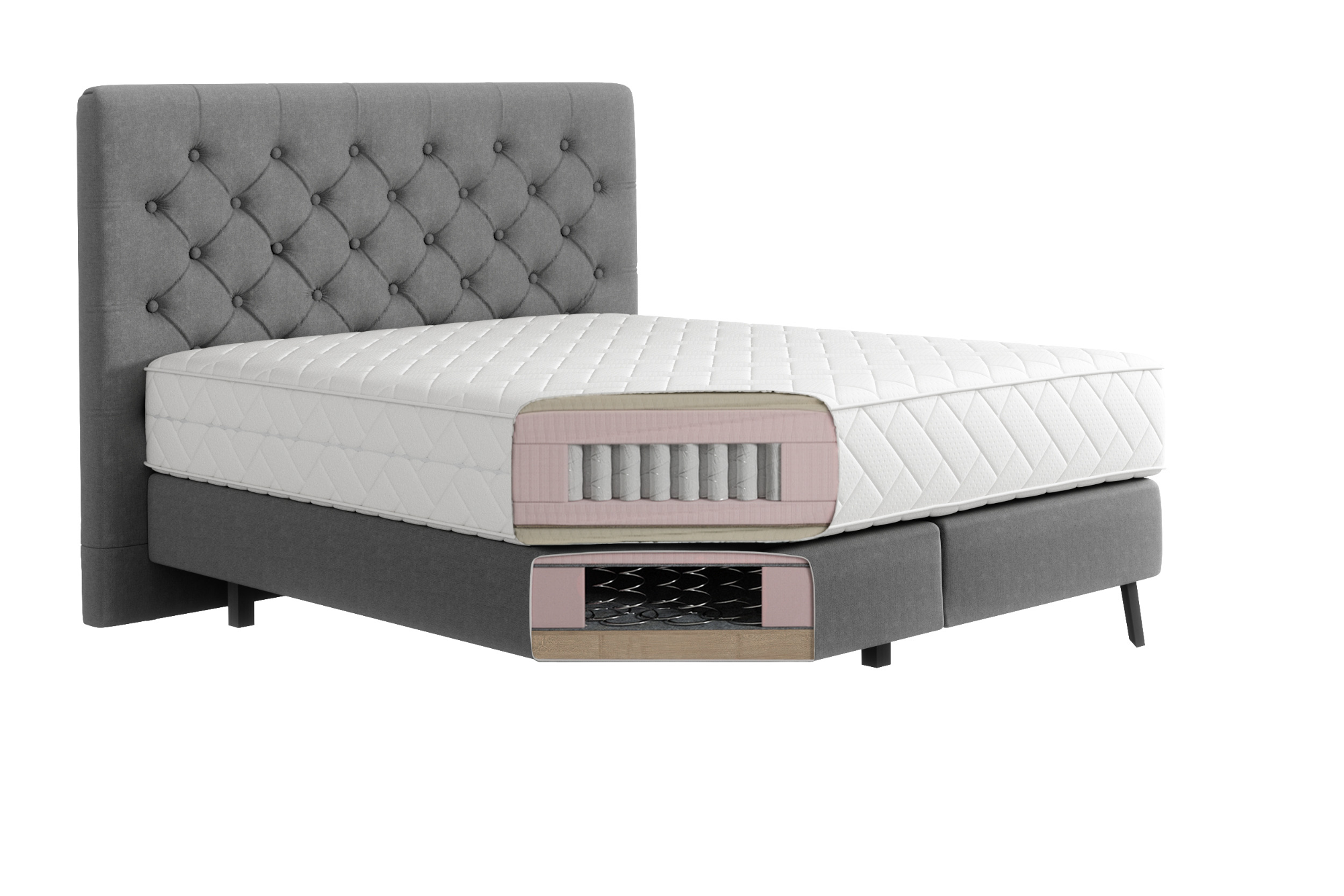Cerina Box Spring Bed