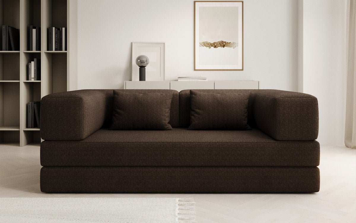 Designer Sofa Lazy 3 Sitzer in Bouclé