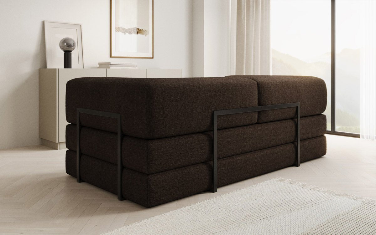 Designer Sofa Lazy 3 Sitzer in Bouclé