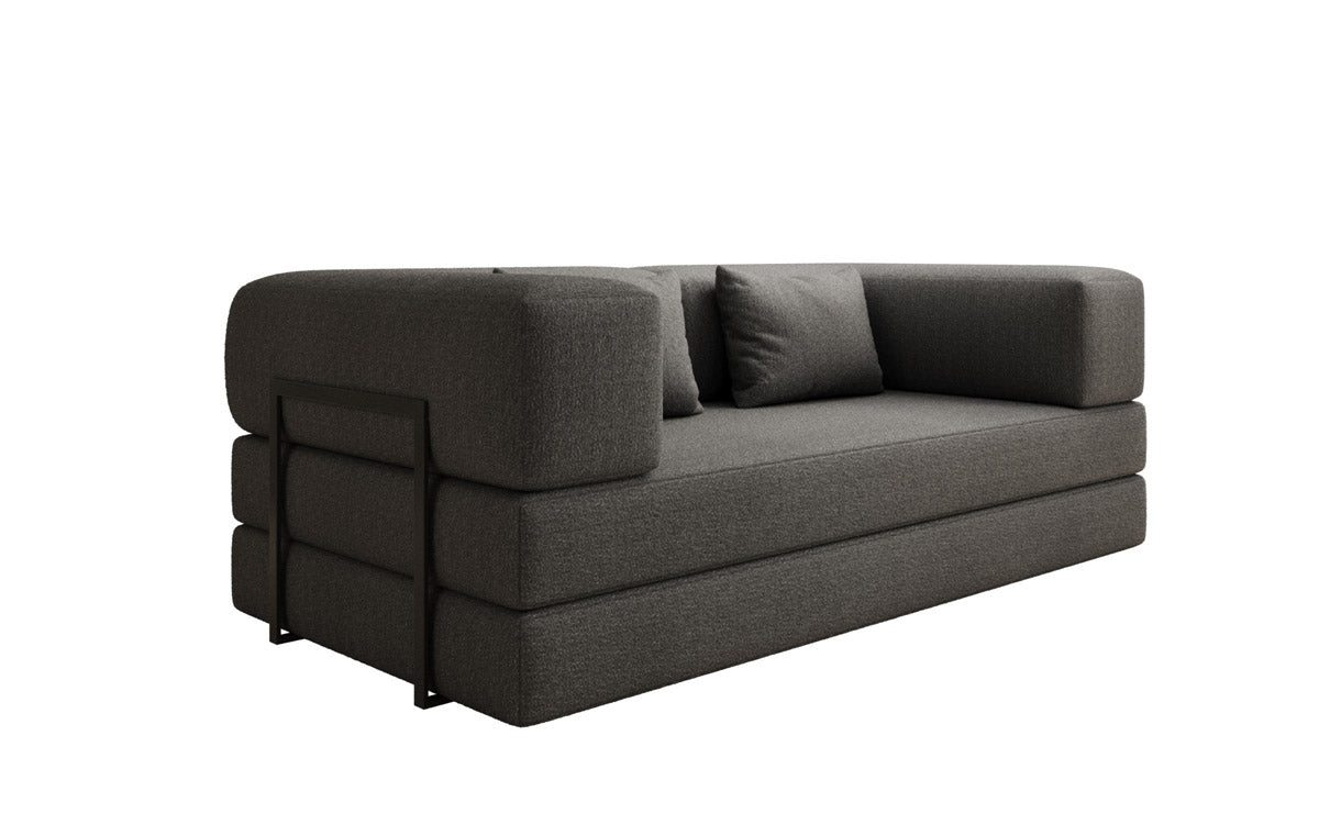 Designer Sofa Lazy 3 Sitzer in Bouclé
