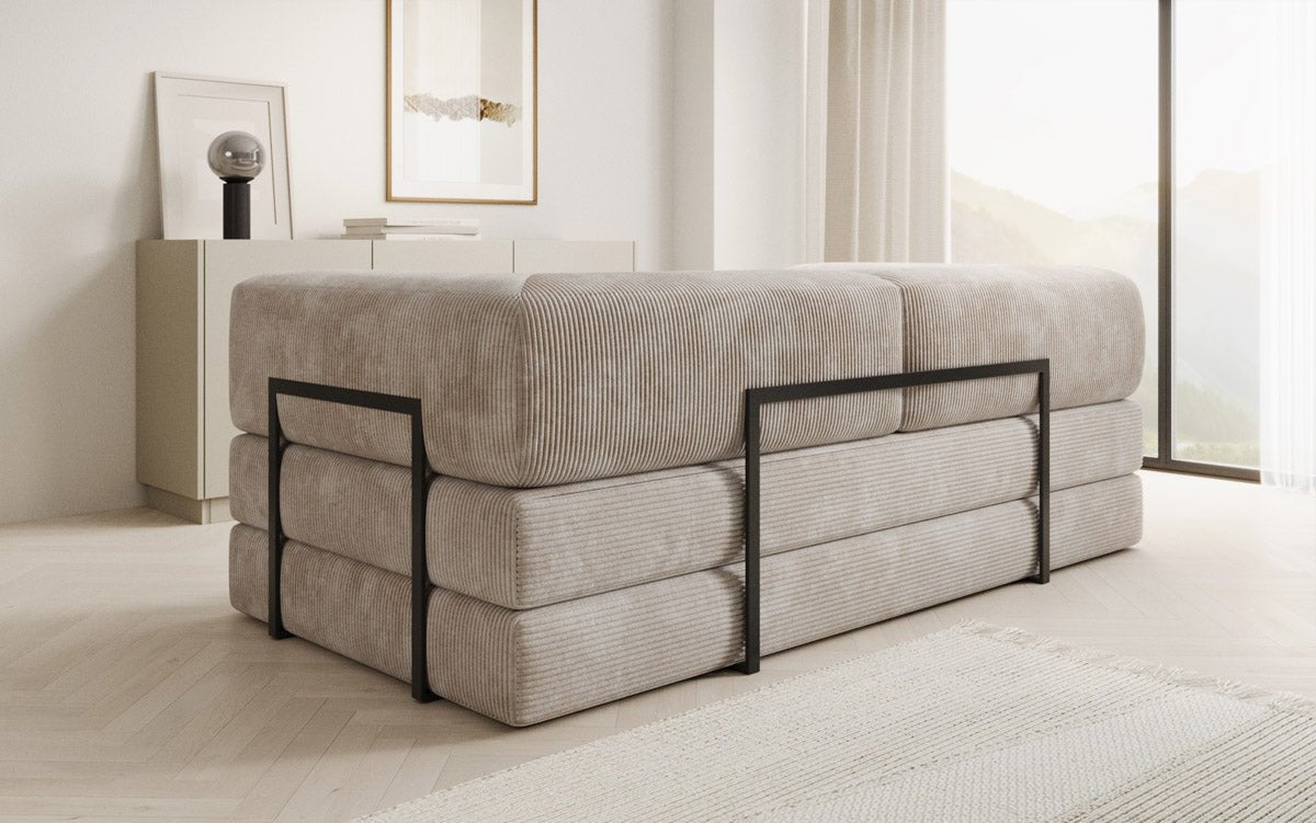 Designer Sofa Lazy 3 Sitzer in Cord