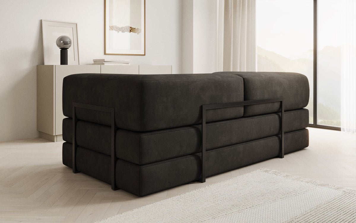 Designer Sofa Lazy 3 Sitzer in Samt