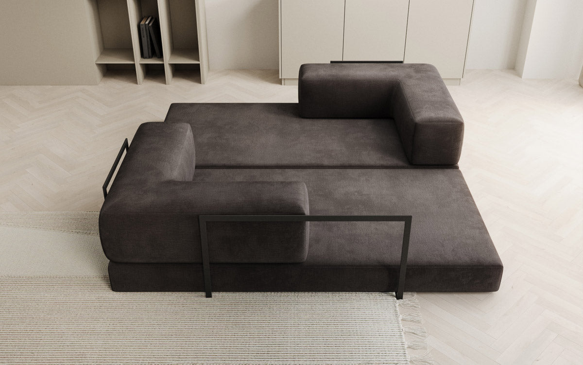Designer Sofa Lazy 3 Sitzer in Samt