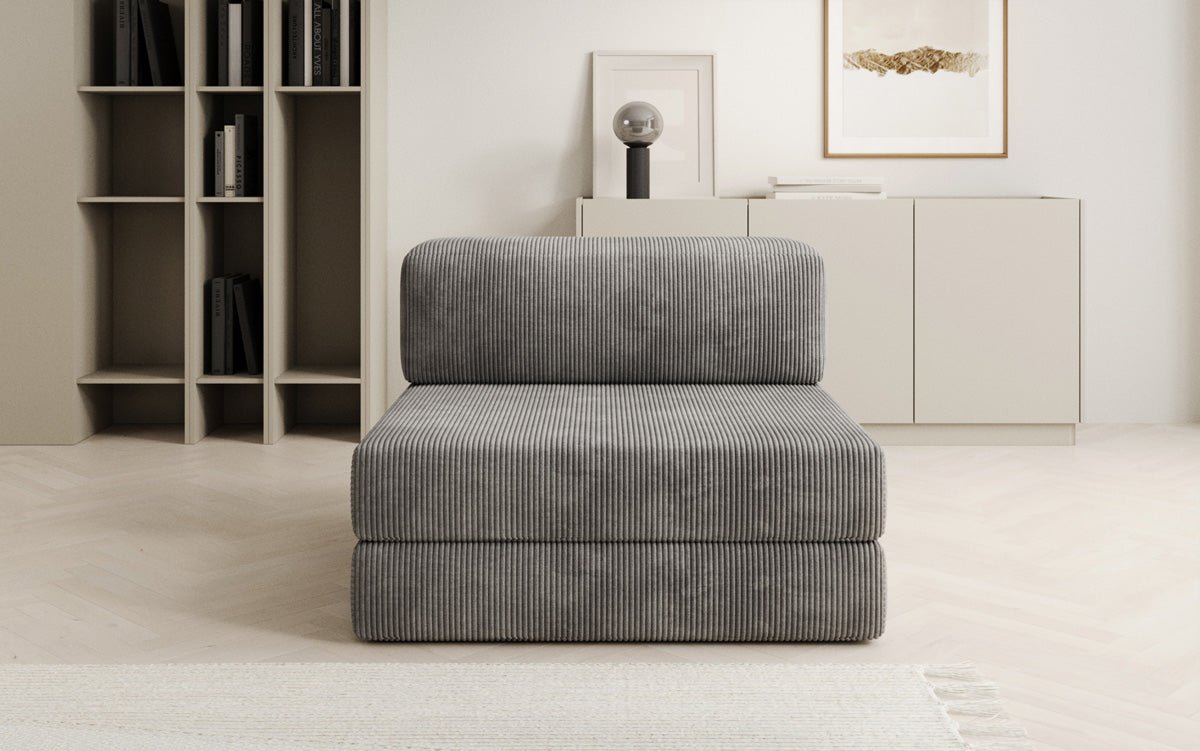 Designer Sofa Mittelmodul Lazy in Cord