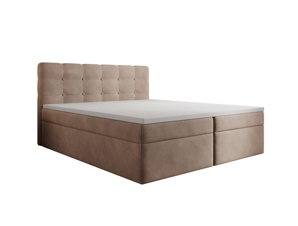 Boxspringbett Faro Samt mit Stauraum